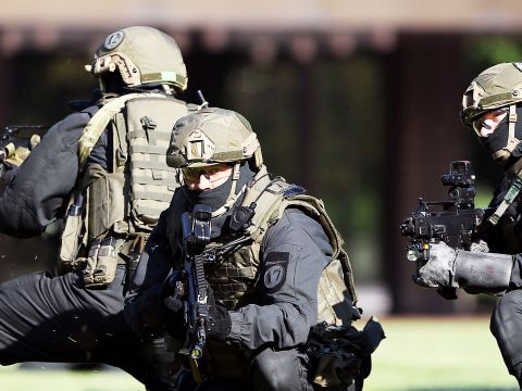 Schnell, präzise, effektiv: Mitglieder der Spezialeinheit GSG 9