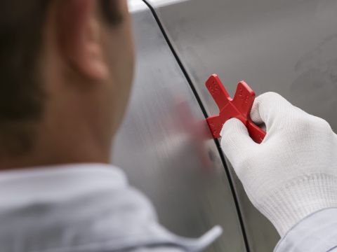 Die deutsche Autoindustrie ist bekannt für ihre exakten Spaltmaße. 