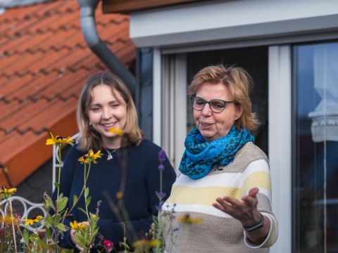 Beate Meißner und Cornelia Stauß