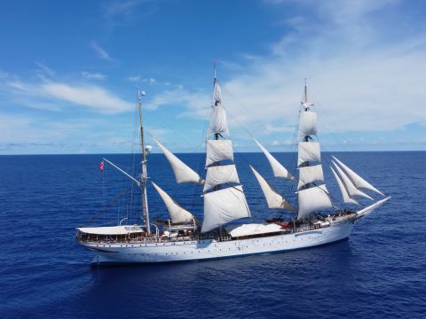 Die Statsraad Lehmkuhl zählt zu den Höhepunkten des Hamburger Hafengeburtstags