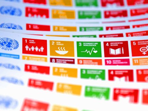 Geben die Linie vor: die 17 Ziele der Agenda 2030