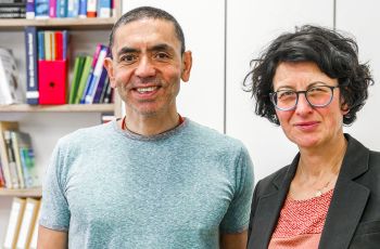 Das Forscherehepaar Özlem Türeci und Uğur Şahin