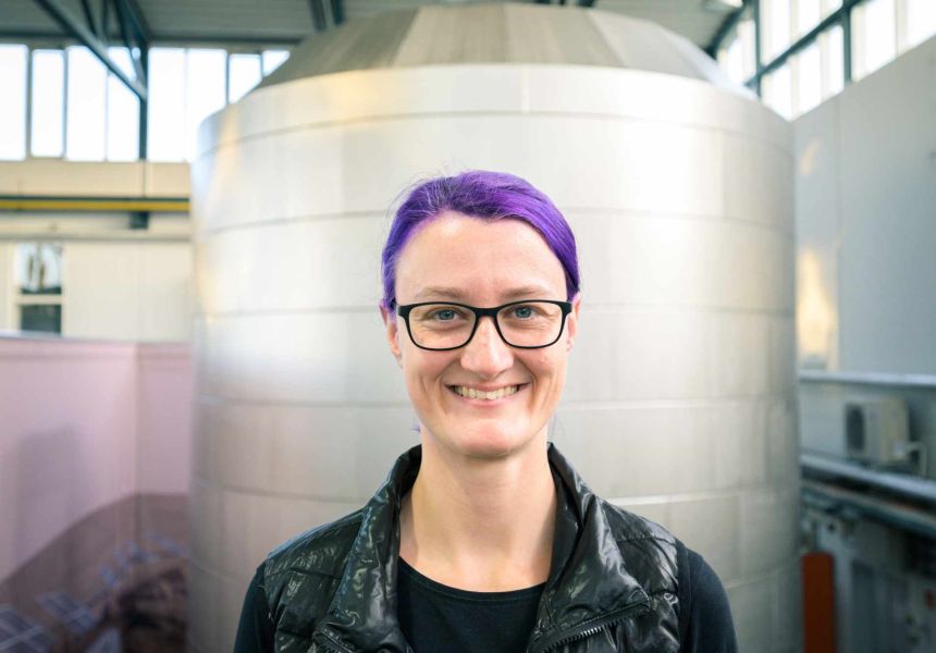 Professor Christiane Heinicke, Mars-Wohnungs-Forscherin. 