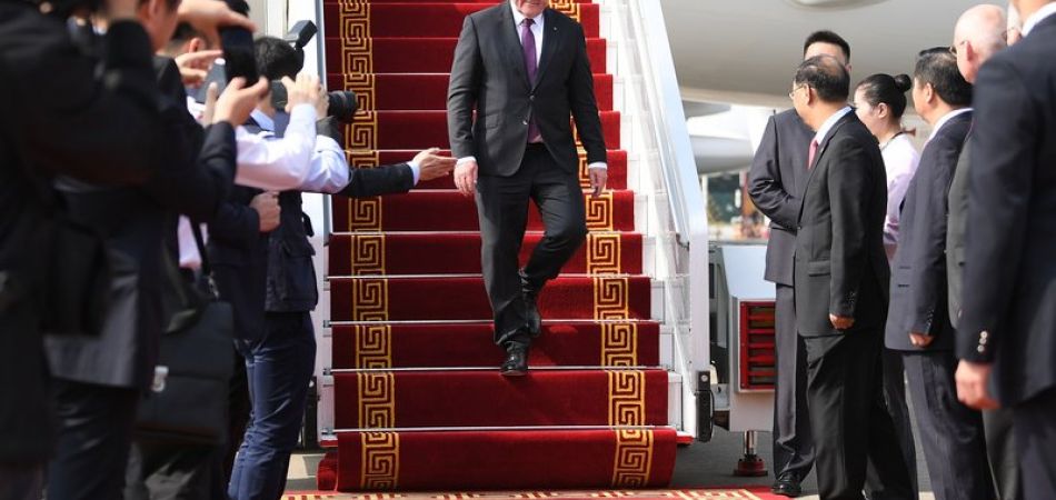Steinmeier in China Steinmeier in China