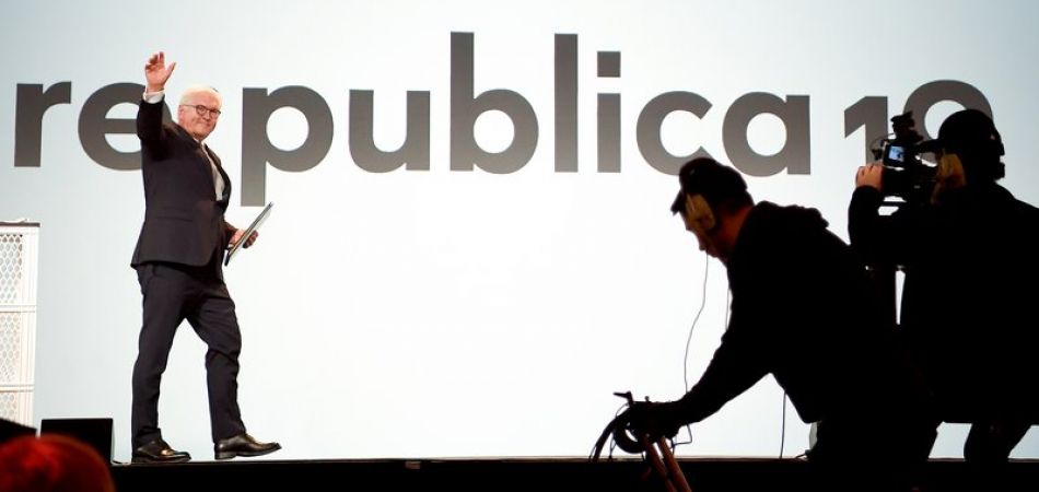 Bundespräsident eröffnet re:publica Bundespräsident eröffnet re:publica