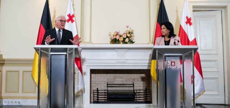 Steinmeier visits Georgia Steinmeier visits Georgia