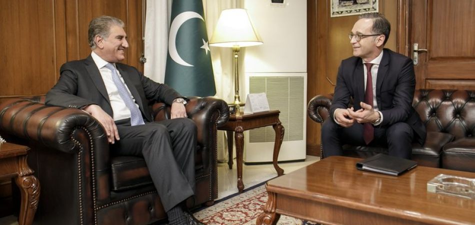 Maas eyes Pakistan help for peace Maas eyes Pakistan help for peace