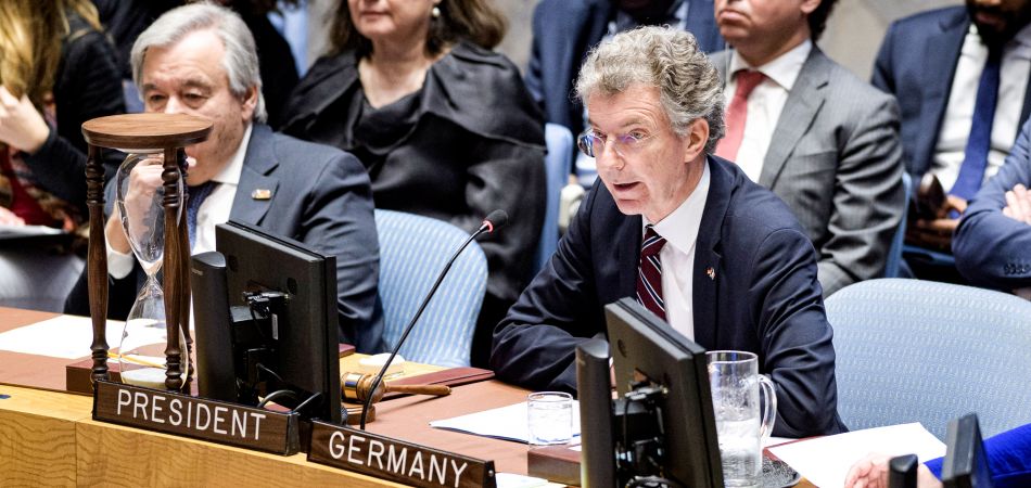 Im UN-Sicherheitsrat: Christoph Heusgen, Botschafter bei den VN Im UN-Sicherheitsrat: Christoph Heusgen, Botschafter bei den VN