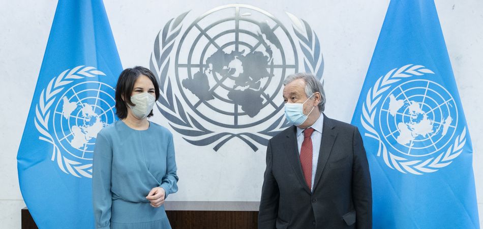 Baerbock: Weltgemeinschaft steht zusammen Baerbock: Weltgemeinschaft steht zusammen