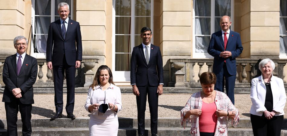 G7 einigen sich auf globale Mindeststeuer G7 einigen sich auf globale Mindeststeuer