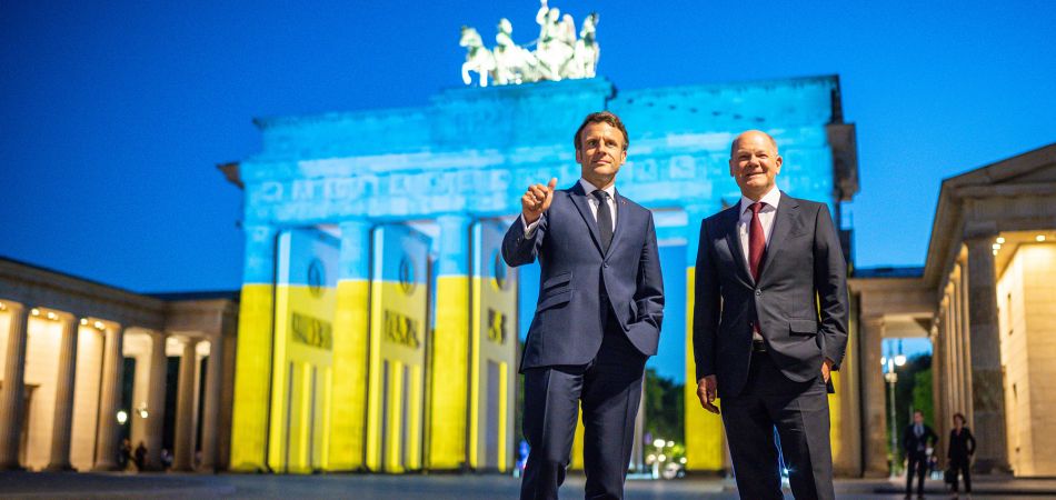 Scholz und Macron dringen auf Deeskalation Scholz und Macron dringen auf Deeskalation
