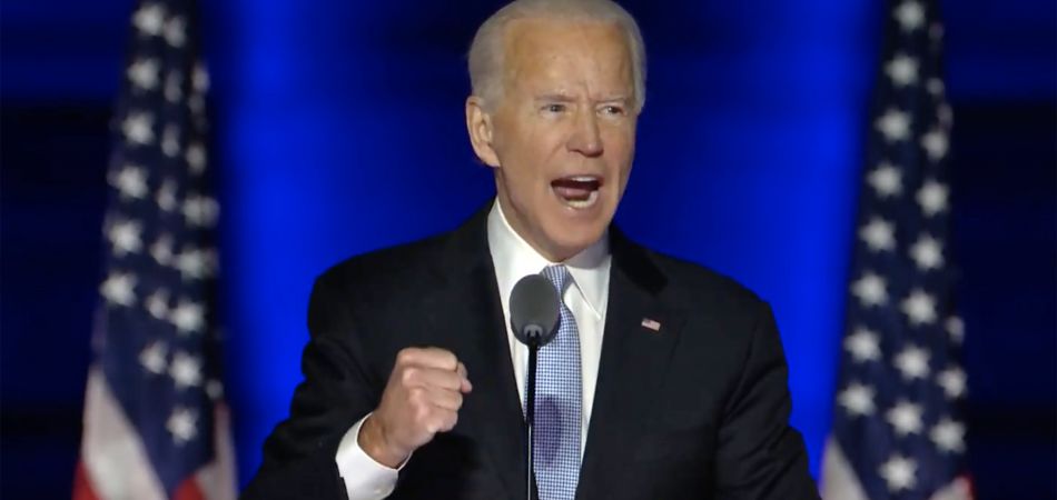 Huge trust in Joe Biden Huge trust in Joe Biden