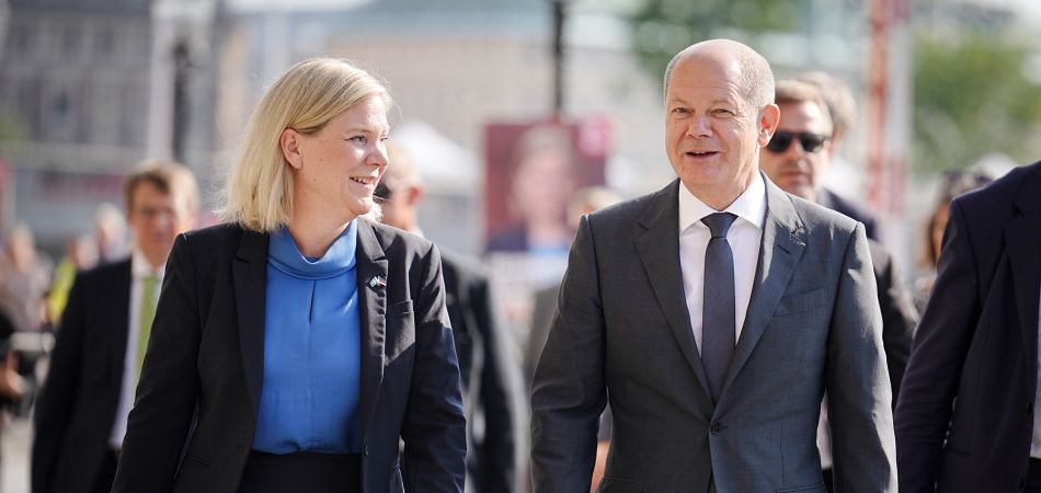 Scholz setzt auf schnellen Nato-Beitritt Schwedens und Finnlands Scholz setzt auf schnellen Nato-Beitritt Schwedens und Finnlands