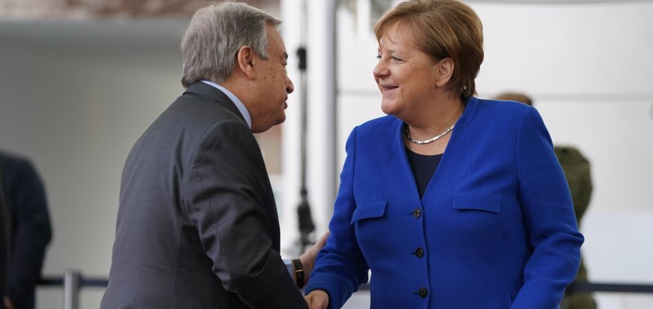 Merkel gratuliert Guterres Merkel gratuliert Guterres