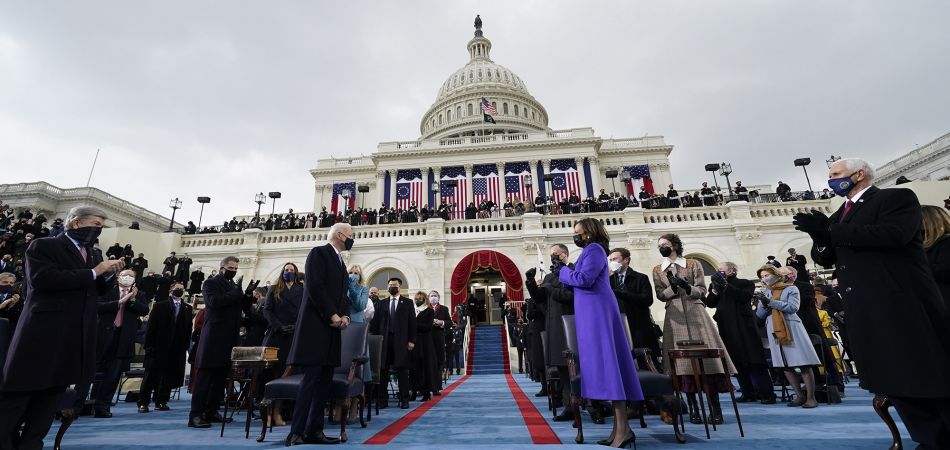 Joe Biden bei seiner Amtseinführung Joe Biden bei seiner Amtseinführung