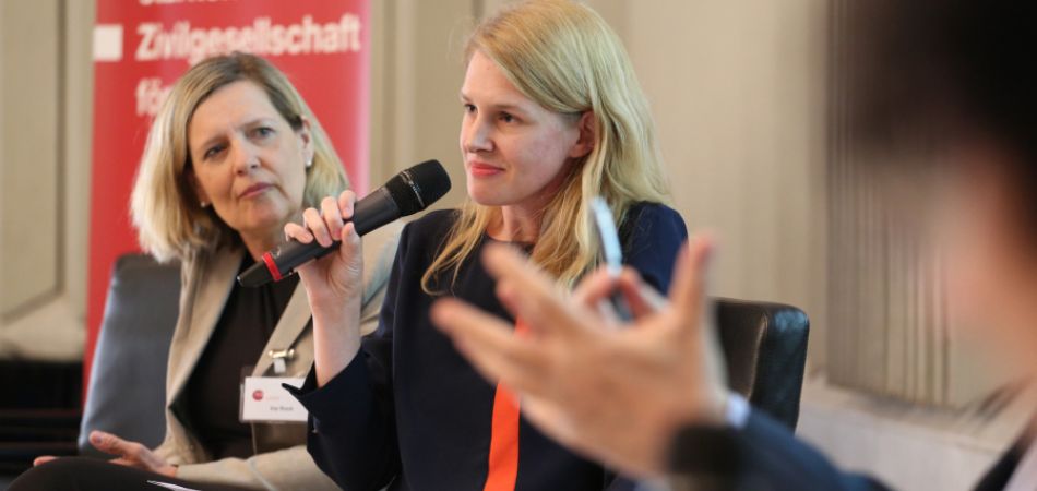 Stimme im deutsch-russischen Austausch: Tamina Kutscher (M.) Stimme im deutsch-russischen Austausch: Tamina Kutscher (M.)