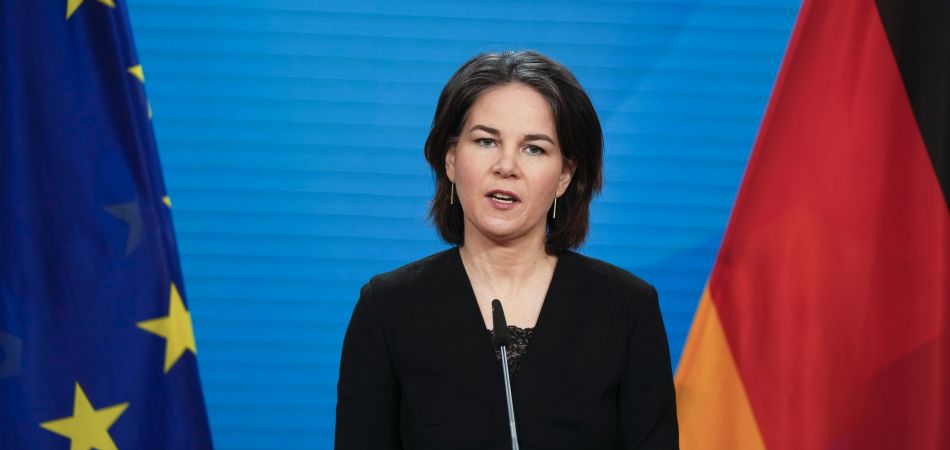 Bundesaußenministerin Baerbock. Bundesaußenministerin Baerbock.