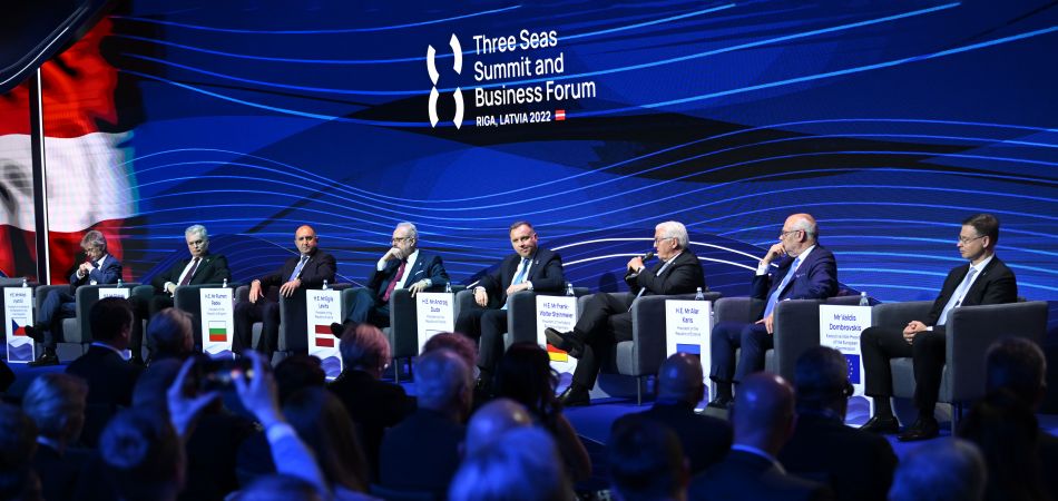 Steinmeier bei Gipfel der Drei-Meere-Initiative Steinmeier bei Gipfel der Drei-Meere-Initiative