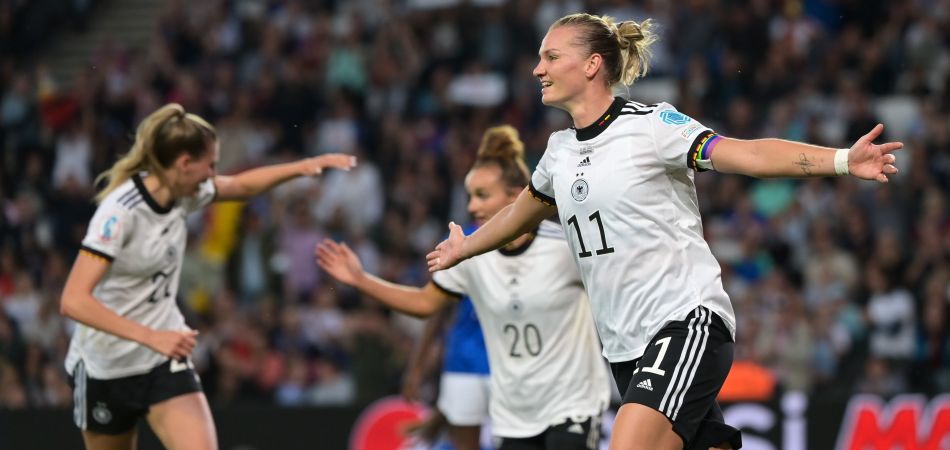 Deutsche Fußballerinnen im EM-Finale Deutsche Fußballerinnen im EM-Finale