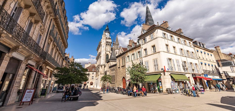 The historic centre of Dijon, Mainz’s twin city The historic centre of Dijon, Mainz’s twin city