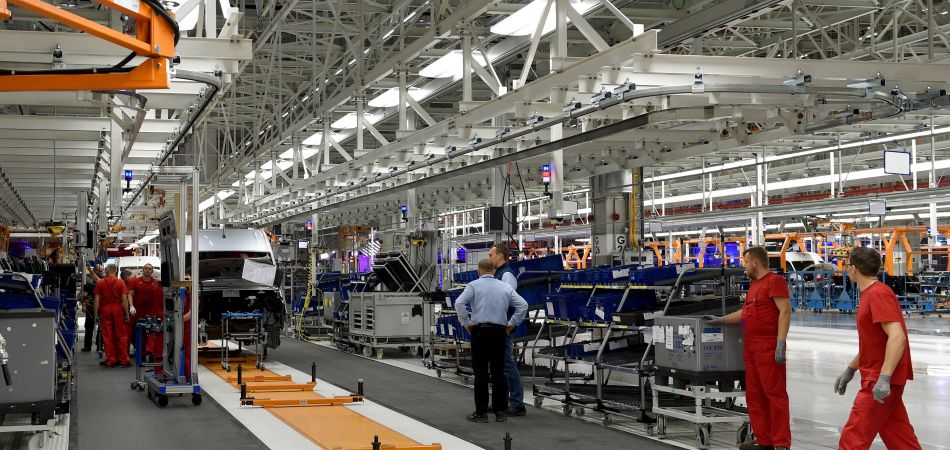 Volkswagenwerk bei Posen. Volkswagenwerk bei Posen.