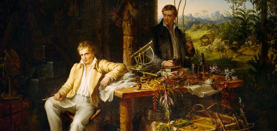 Alexander von Humboldt y Aimé Bonpland a orillas del Orinoco Alexander von Humboldt y Aimé Bonpland a orillas del Orinoco