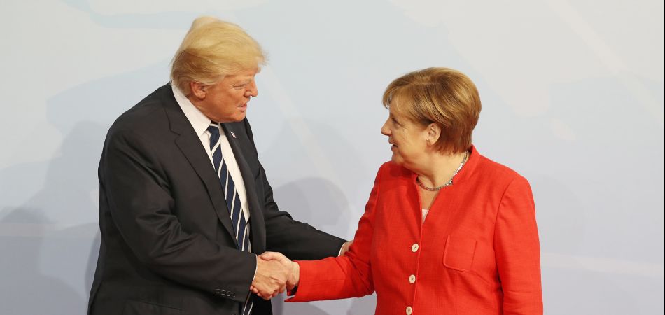 Globalisierung: Angela Merkel trifft Donald Trump Globalisierung: Angela Merkel trifft Donald Trump