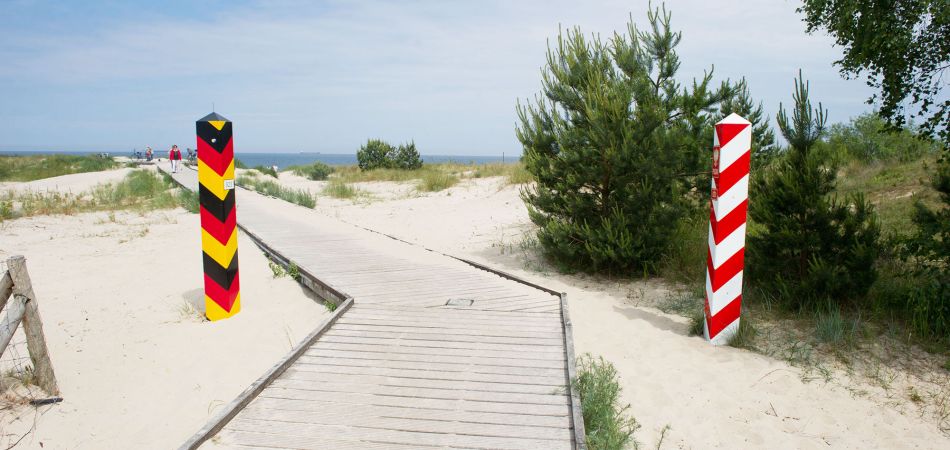 So schön kann Grenze sein: der Weg zur Ostsee auf Usedom So schön kann Grenze sein: der Weg zur Ostsee auf Usedom