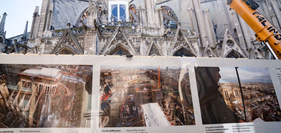 Baustelle Notre-Dame Baustelle Notre-Dame