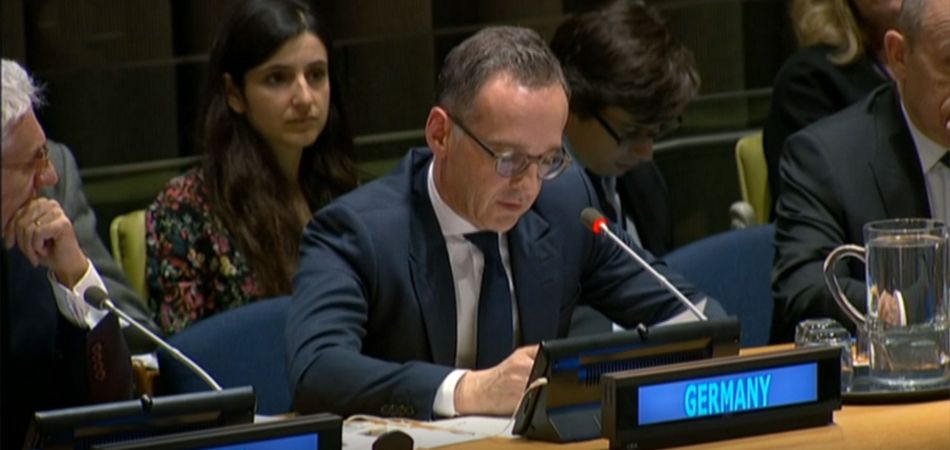 Heiko Maas im Sicherheitsrat Heiko Maas im Sicherheitsrat