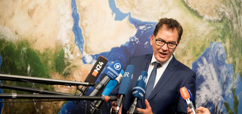 Entwicklungsminister Gerd Müller Entwicklungsminister Gerd Müller