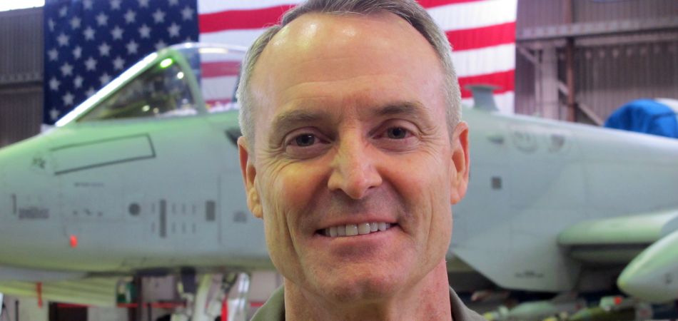 A lieutenant-general from the Ramstein U.S. Air Base in Spangdahlem A lieutenant-general from the Ramstein U.S. Air Base in Spangdahlem