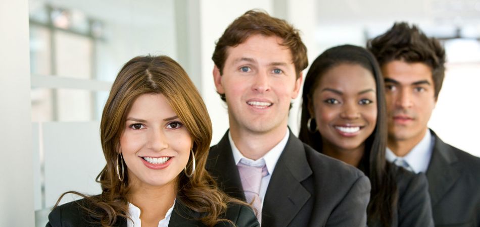 Business women and men Business women and men