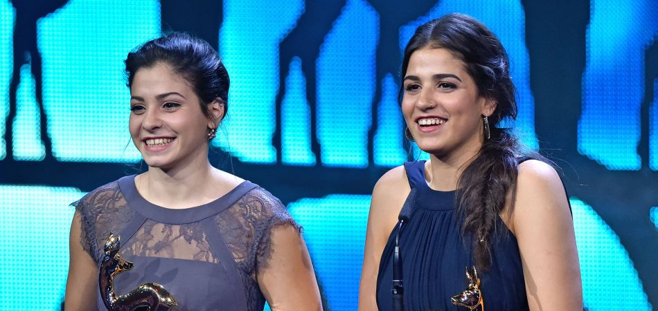 The Mardini sisters, Yusra and Sarah The Mardini sisters, Yusra and Sarah