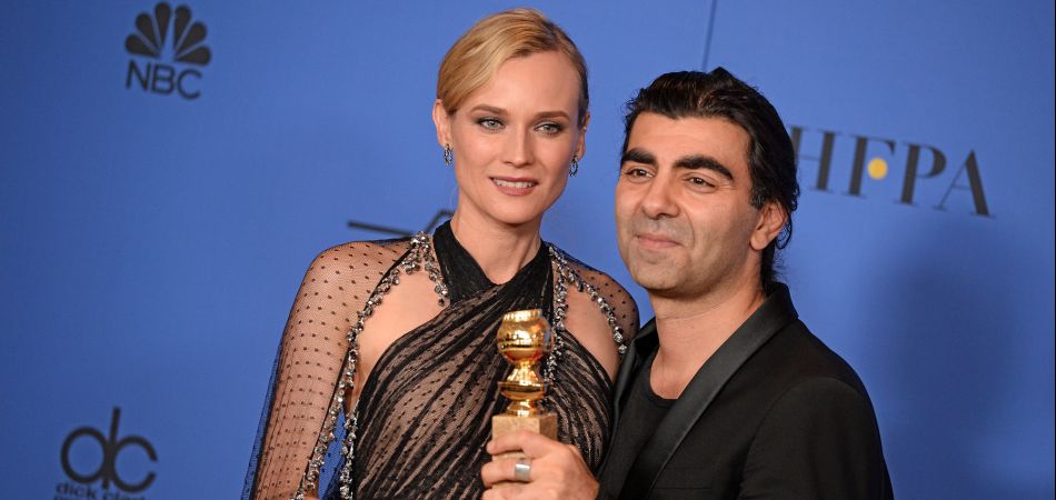 Golden Globe winners: Diane Kruger and Fatih Akin Golden Globe winners: Diane Kruger and Fatih Akin