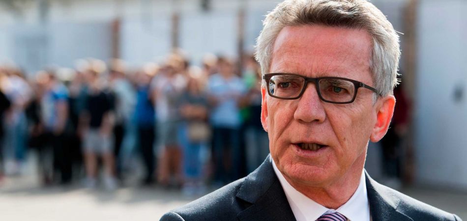 German Federal Minister of the Interior Thomas de Maizière German Federal Minister of the Interior Thomas de Maizière