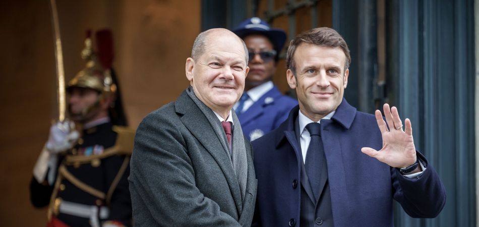 Scholz, Macron Scholz, Macron