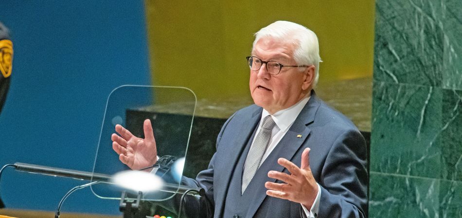 Frank-Walter Steinmeier bei der UNO Frank-Walter Steinmeier bei der UNO