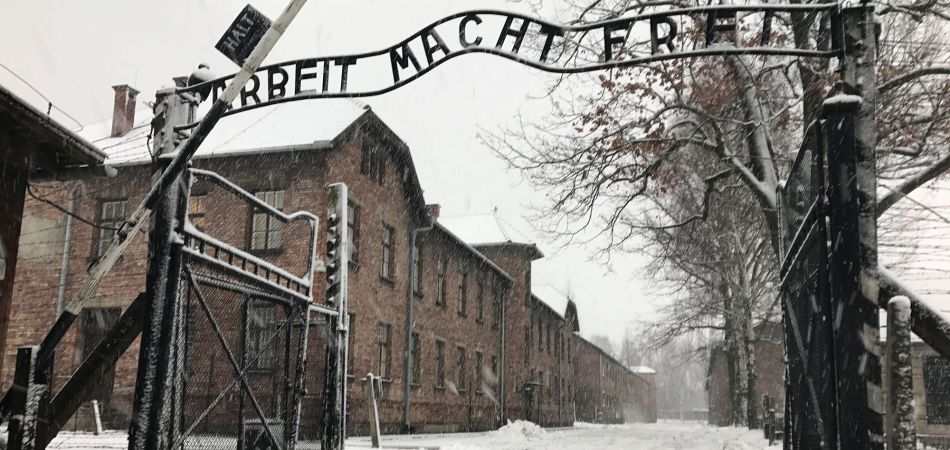 Gedenkfeier in Auschwitz Gedenkfeier in Auschwitz
