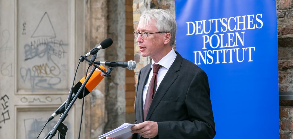 Peter Oliver Loew gedenkt des deutschen Überfalls auf Polen 1939. Peter Oliver Loew gedenkt des deutschen Überfalls auf Polen 1939.