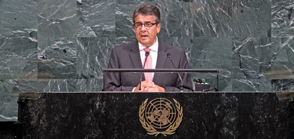 Sigmar Gabriel: „European and international responsibility first“ Sigmar Gabriel: „European and international responsibility first“