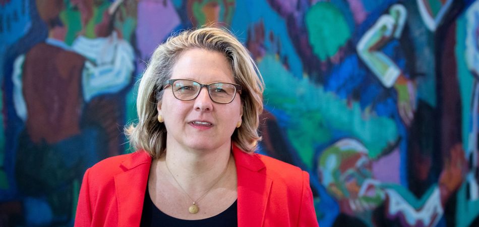 Federal Çevre Bakanı Svenja Schulze Federal Çevre Bakanı Svenja Schulze