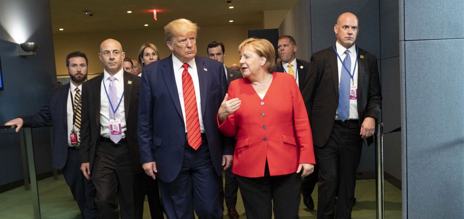 President Donald Trump and Chancellor Angela Merkel President Donald Trump and Chancellor Angela Merkel