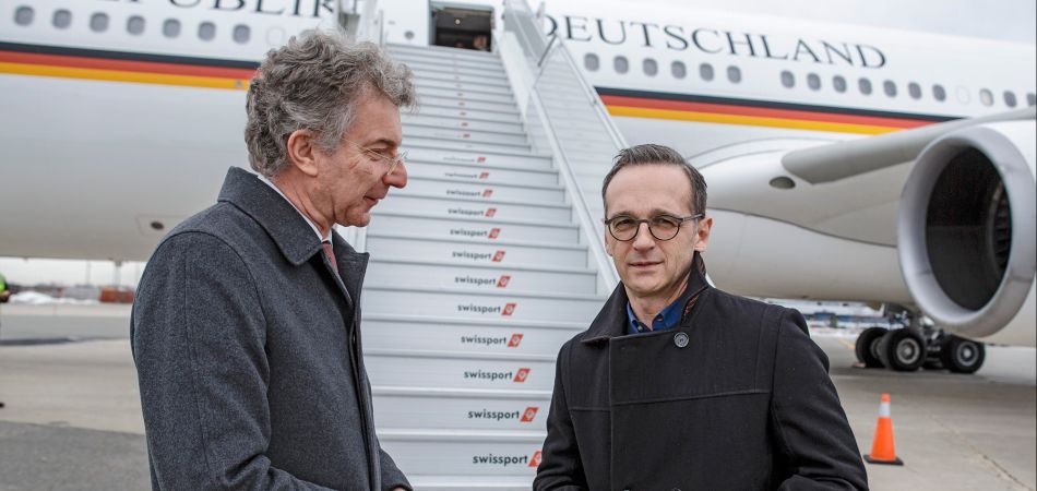 UN-Botschafter Heusgen und Außenminister Maas UN-Botschafter Heusgen und Außenminister Maas