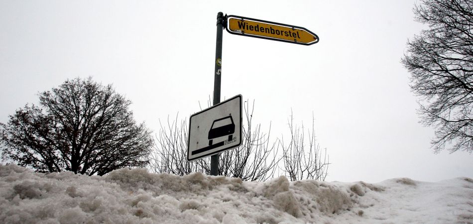 Wiedenborstel Straßenschild Wiedenborstel Straßenschild