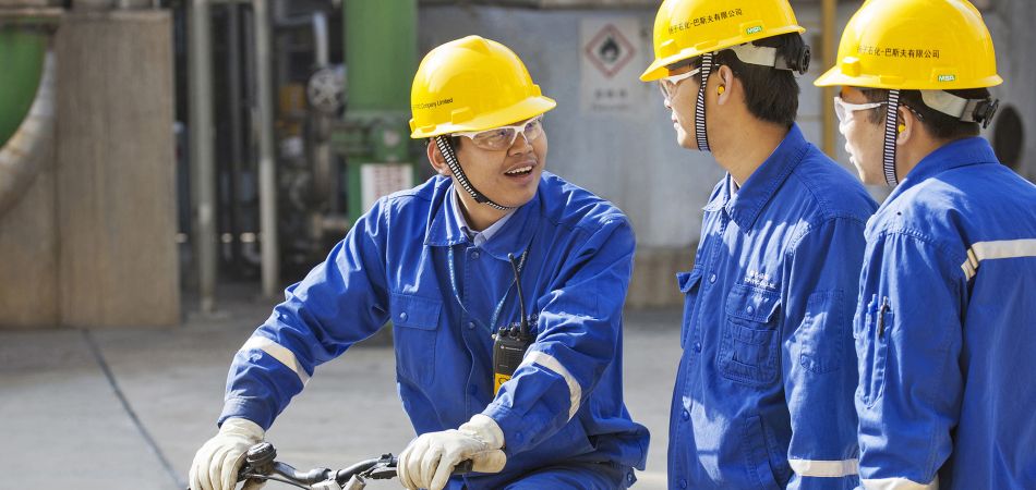 Mitarbeiter von Vorjahressieger BASF in China Mitarbeiter von Vorjahressieger BASF in China