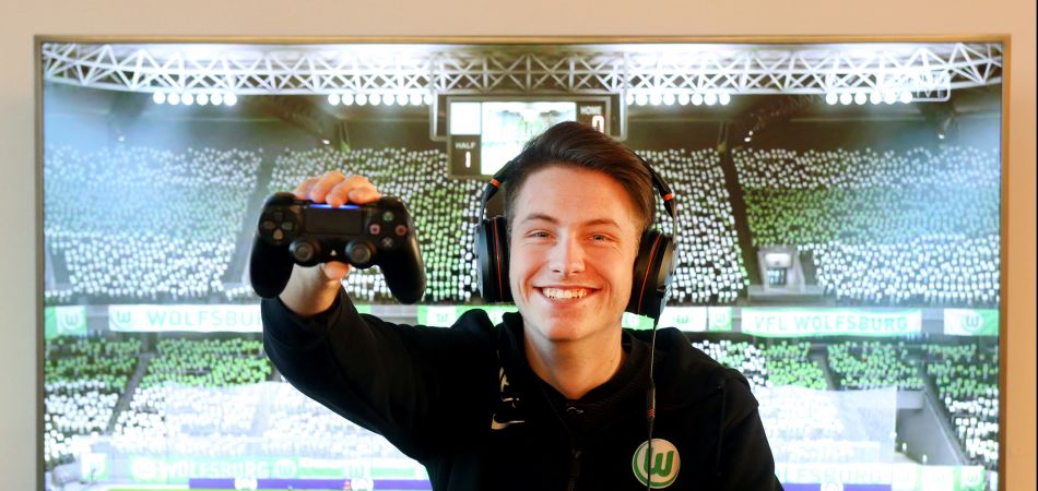 E-Sportler Timo spielt die Fußballsimulation „Fifa“.