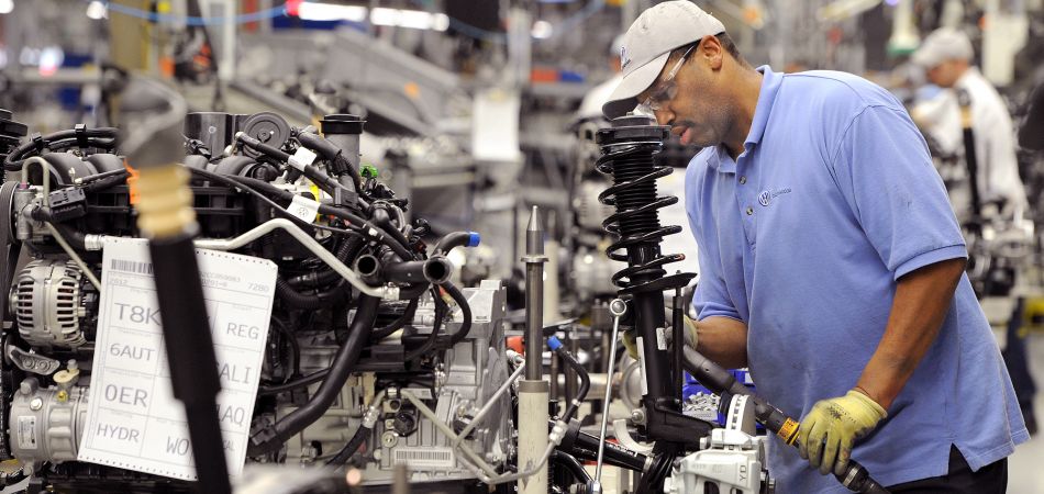 VW works in Chattanooga: highly rated as an employer. VW works in Chattanooga: highly rated as an employer.