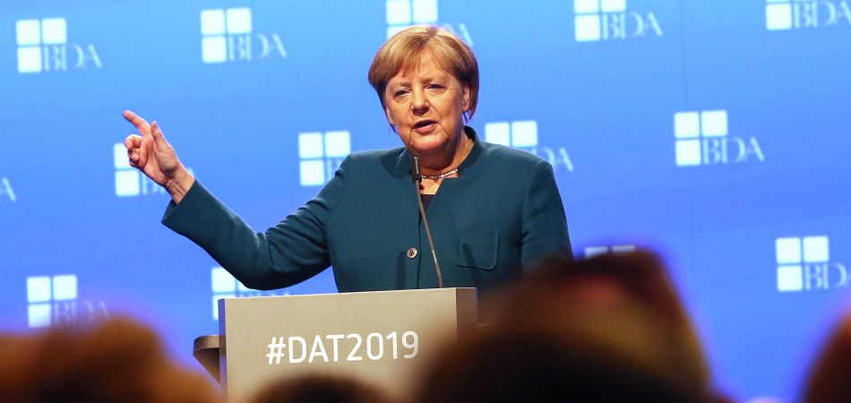 Kanzlerin auf dem Arbeitgebertag Kanzlerin auf dem Arbeitgebertag