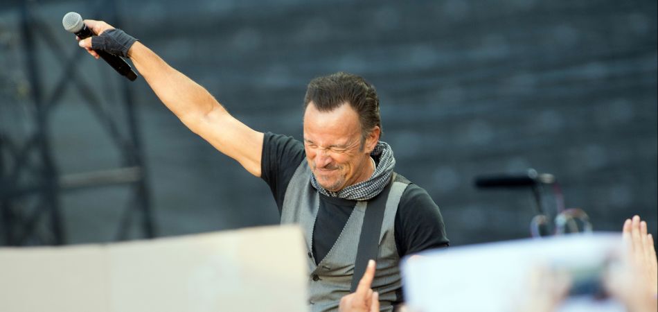 Bruce Springsteen has spent his career singing iconic, gravel-throated songs of hope and despair over the American dream Bruce Springsteen has spent his career singing iconic, gravel-throated songs of hope and despair over the American dream